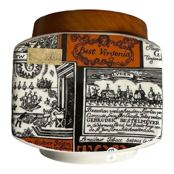 Rare Vintage Tobacco Container - Picture 1 of 7